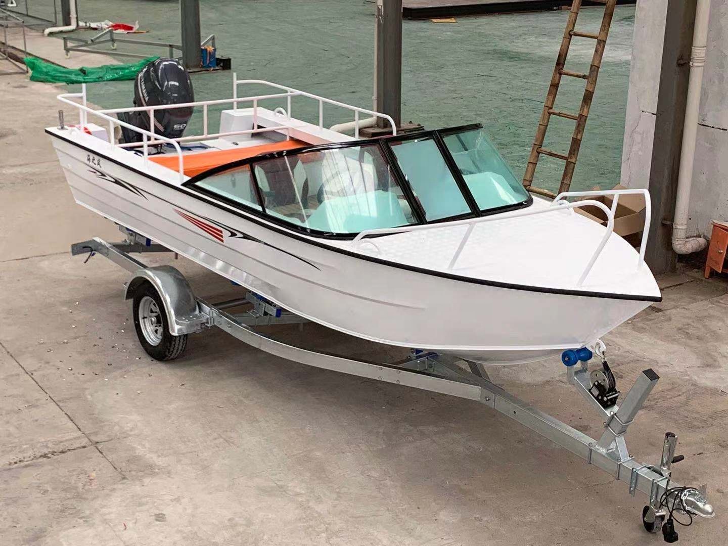 5,28 m lang 8 Sitze Fischerboo – Fishing Boat Fiberglass Bewertung und Preis