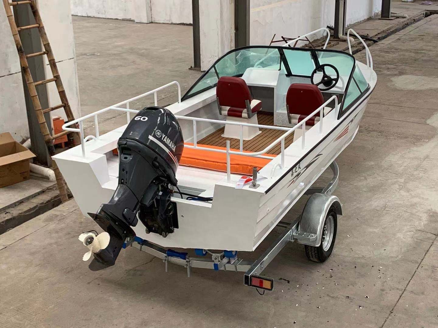 5,28 m lang 8 Sitze Fischerboo – Fishing Boat Fiberglass Bewertung und Preis