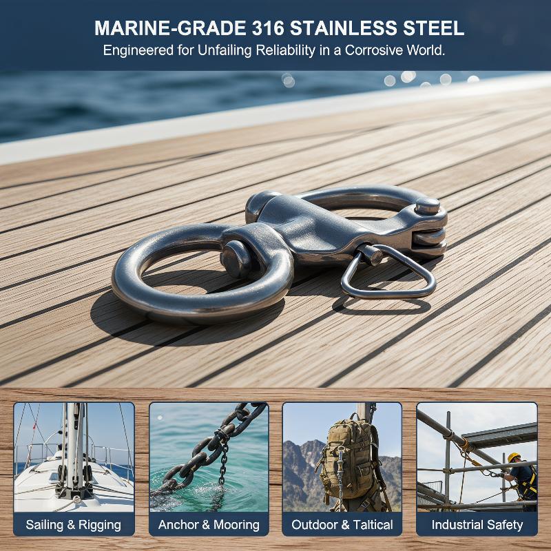 Marine-Drehwirbel-Schnellversc – Fishing Boat Paddle Bewertung und Preis