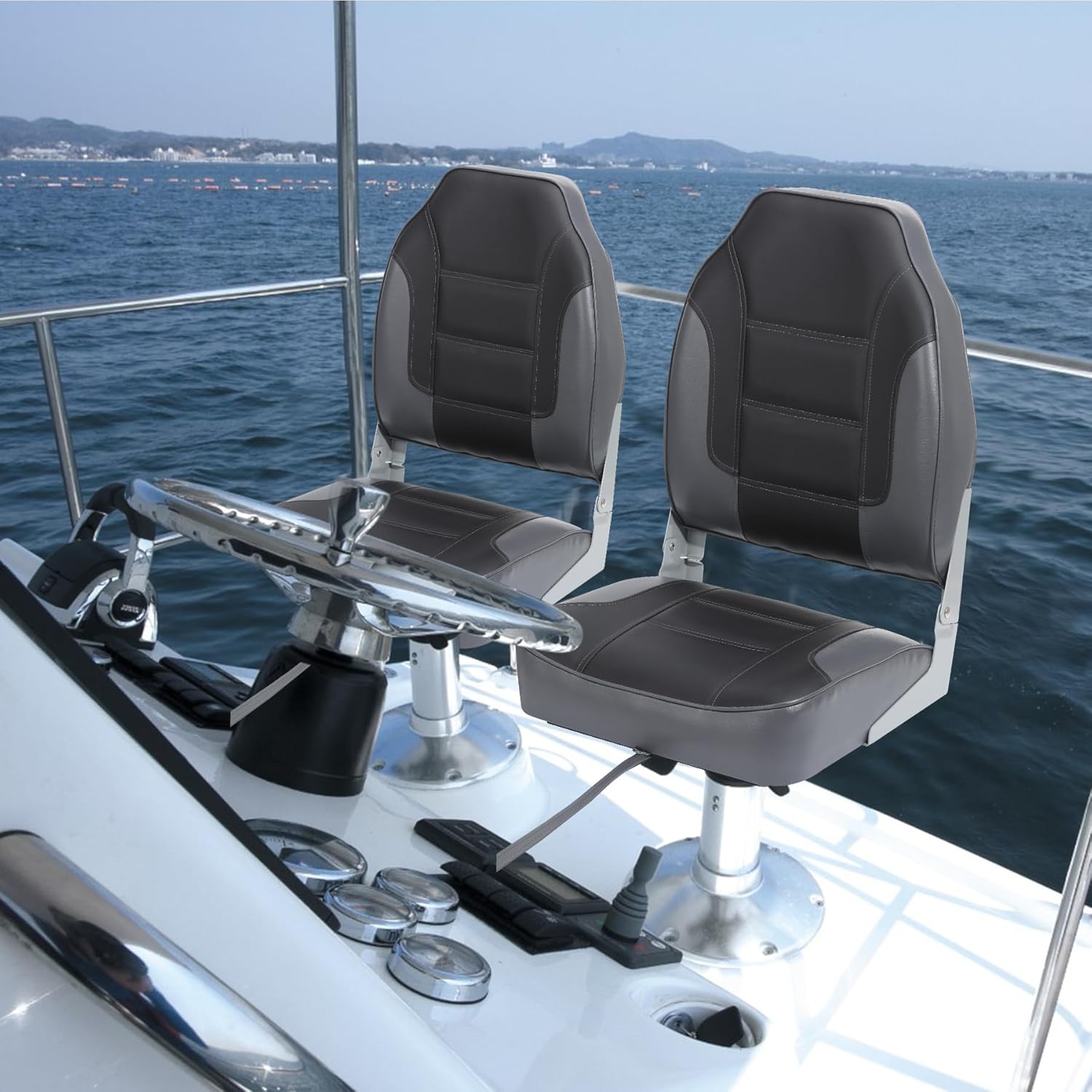 2er-Pack klappbare Bootssitze, – Fishing Boat Seat Bewertung und Preis